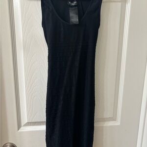 Bebe Black Sheath Mini Dress for Cocktail